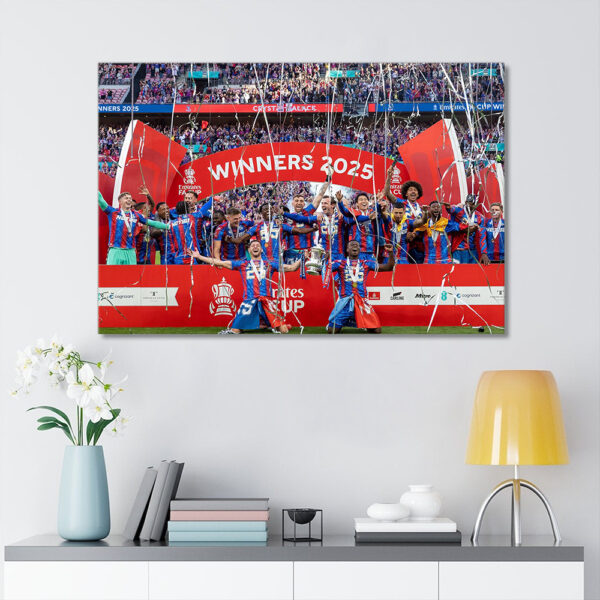 Crystal Palace FC Rectangle Canvas With Inner Frame - MAITM 11409