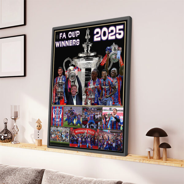 Crystal Palace FC Rectangle Canvas With Inner Frame - MAITM 11705