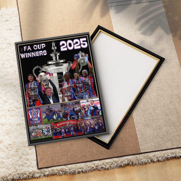 Crystal Palace FC Rectangle Canvas With Inner Frame - MAITM 11705