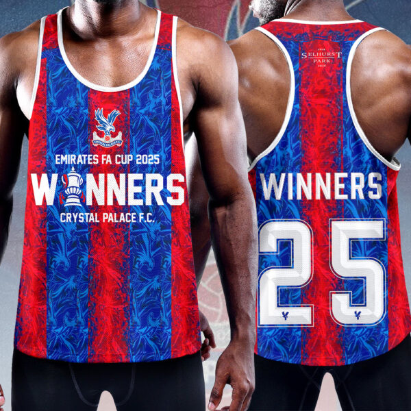 Crystal Palace FC Y-Back Muscle Tank Top - HOATT 10988
