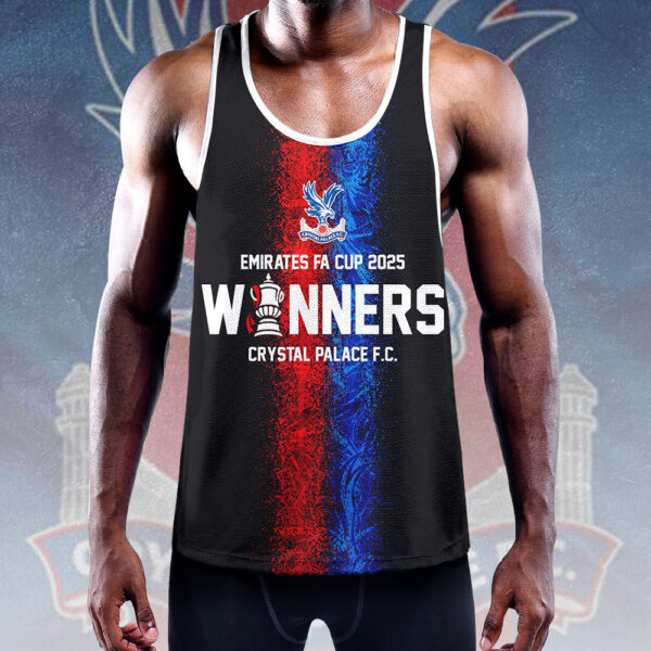 Crystal Palace FC Y-Back Muscle Tank Top - HOATT 11248