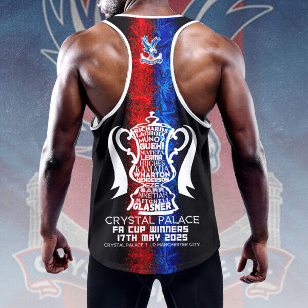 Crystal Palace FC Y-Back Muscle Tank Top - HOATT 11248