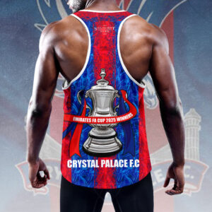Crystal Palace FC Y-Back Muscle Tank Top - HOATT 11249