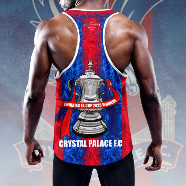 Crystal Palace FC Y-Back Muscle Tank Top - HOATT 11249