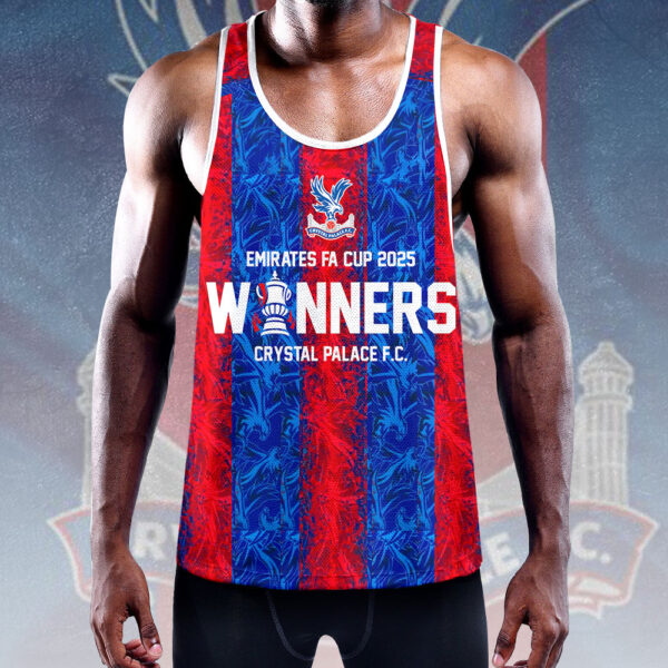 Crystal Palace FC Y-Back Muscle Tank Top - HOATT 11276