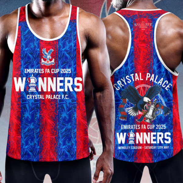 Crystal Palace FC Y-Back Muscle Tank Top - HOATT 11276