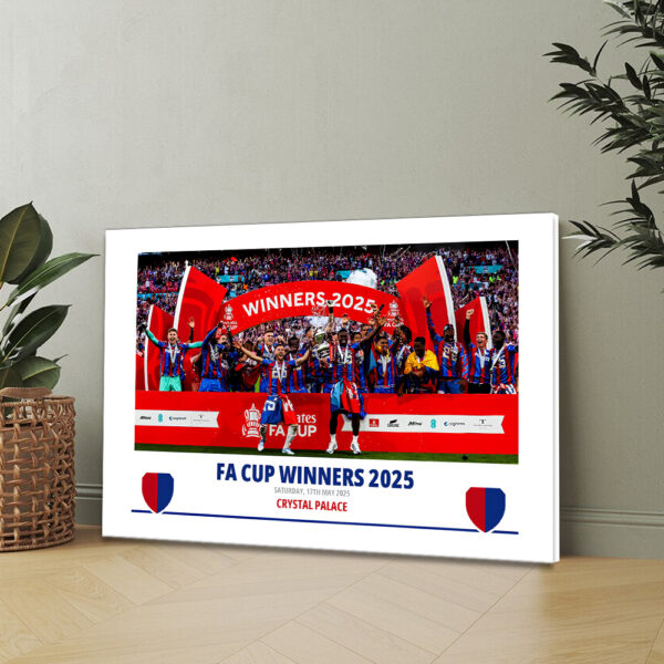 Crystal Palace FC Rectangle Canvas With Inner Frame - MAITM 11430