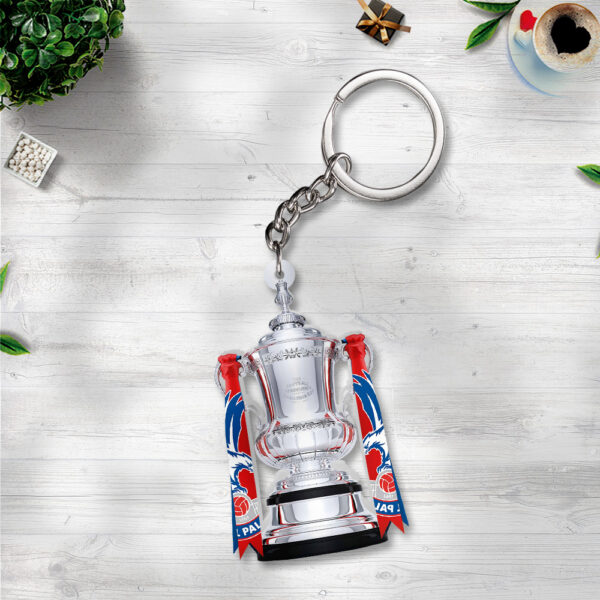 Crystal Palace FC Custom Shape 2-sided Keychain - TANTN 13384