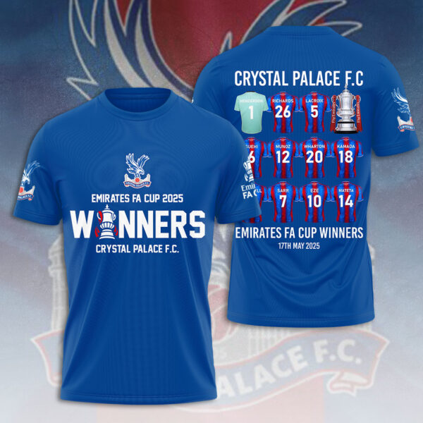 Crystal Palace FC 3D Apparel - HOATT 11187