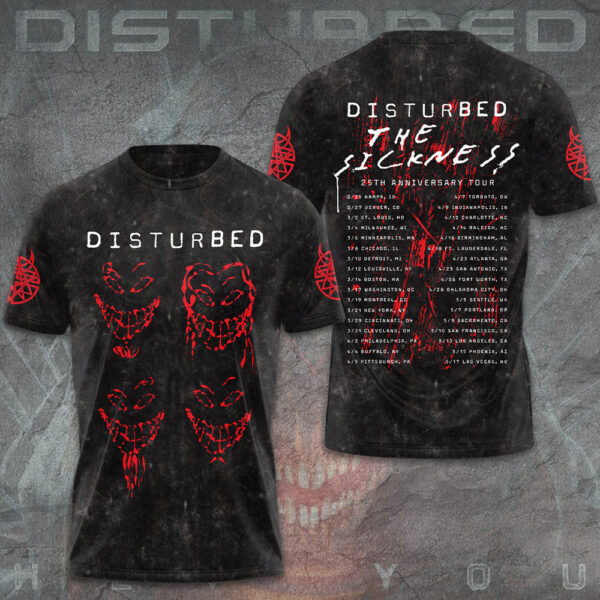 Disturbed 3D Apparel - TANTN 13681