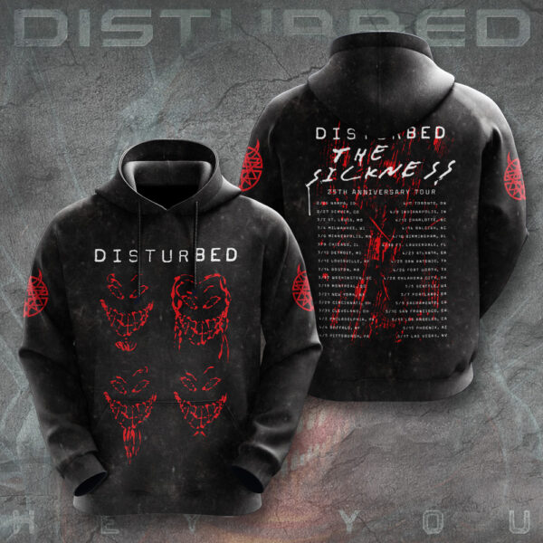 Disturbed 3D Apparel - TANTN 13681