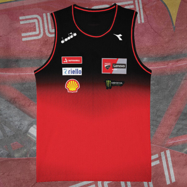 Ducati Lenovo Team x Marc Marquez Basketball Jersey - TANTN 13810