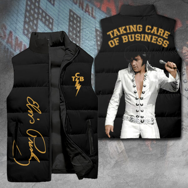 Elvis Presley 3D Down Vest - MAITM 11567
