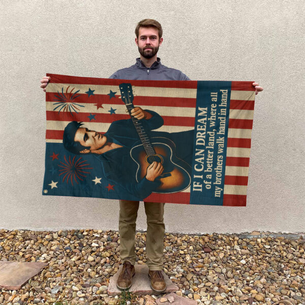 Elvis Presley 3D House Flag - MAITM 11557