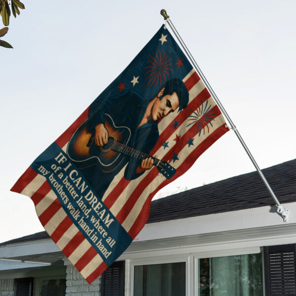 Elvis Presley 3D House Flag - MAITM 11557