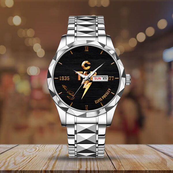 Elvis Presley Alloy Luxury Quartz Watch - HOATT 11412
