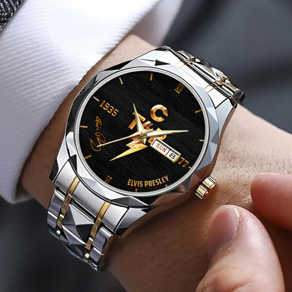 Elvis Presley Alloy Luxury Quartz Watch - HOATT 11412