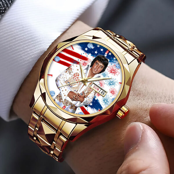 Elvis Presley Alloy Luxury Quartz Watch - HOATT 11415
