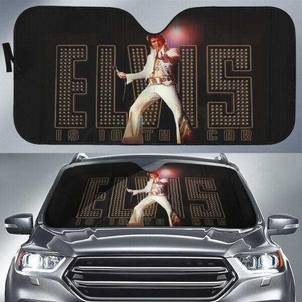 Elvis Presley Auto Sun Shade - MAITM 11889