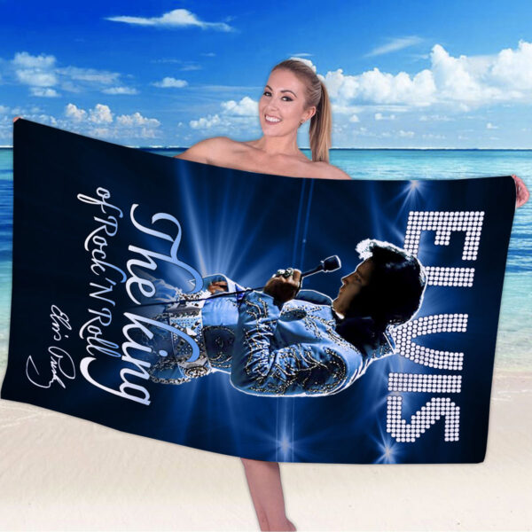 Elvis Presley Rectangle Beach Towel - HOATT 11318