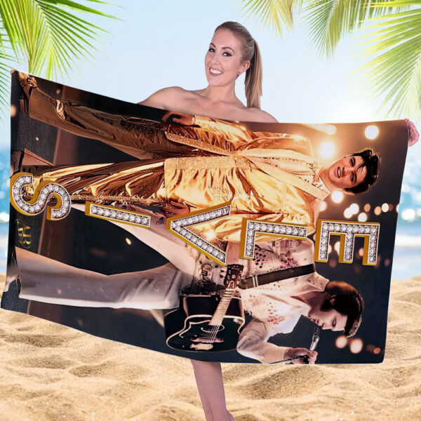 Elvis Presley Rectangle Beach Towel - MAITM 11728