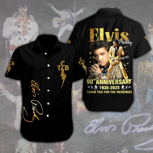 Elvis Presley Short Sleeve Dress Shirt – MAITM 11701