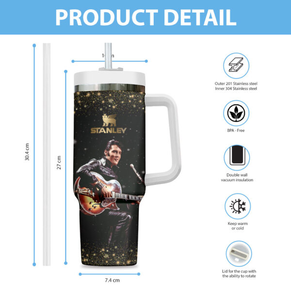 Elvis Presley 40oz Stanley Tumbler - MAITM 11729