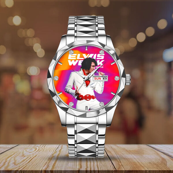 Elvis Presley Alloy Luxury Quartz Watch - GNE 3756