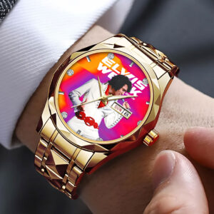 Elvis Presley Alloy Luxury Quartz Watch - GNE 3756