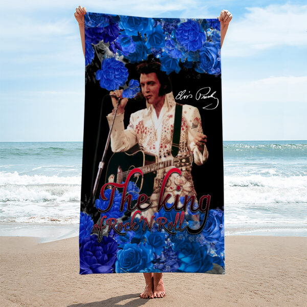Elvis Presley Rectangle Beach Towel - HOATT 11321
