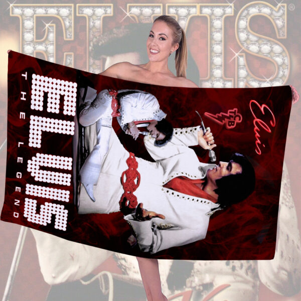 Elvis Presley Rectangle Beach Towel - HOATT 11423