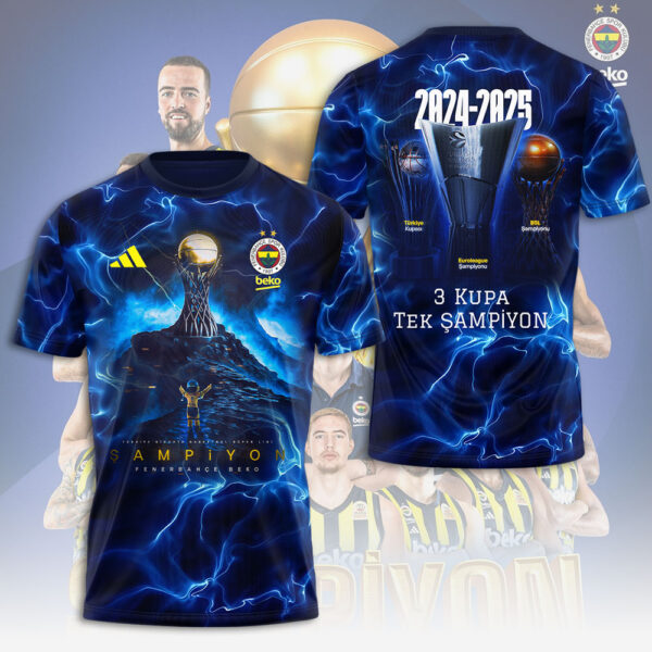 Fenerbahçe Men's Basketball 3D Apparel - GNE 3835