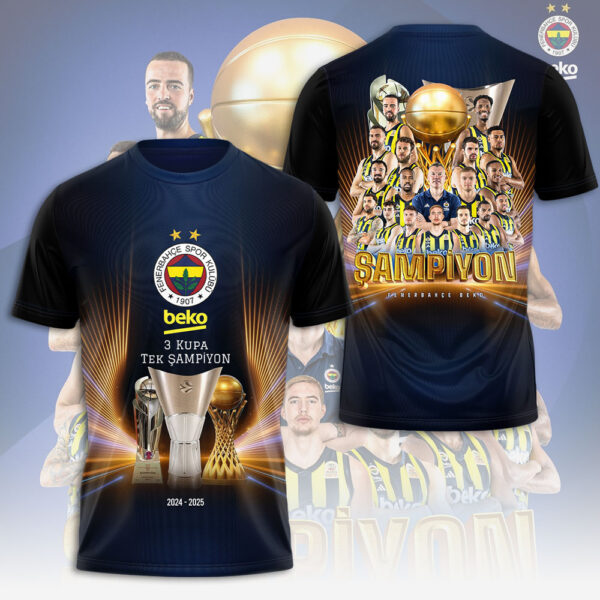 Fenerbahçe Men's Basketball 3D Apparel - GNE 3836