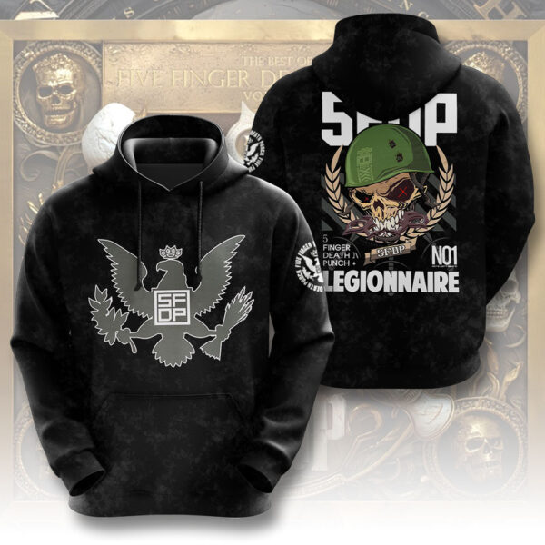 Five Finger Death Punch 3D Apparel - GNE 3658