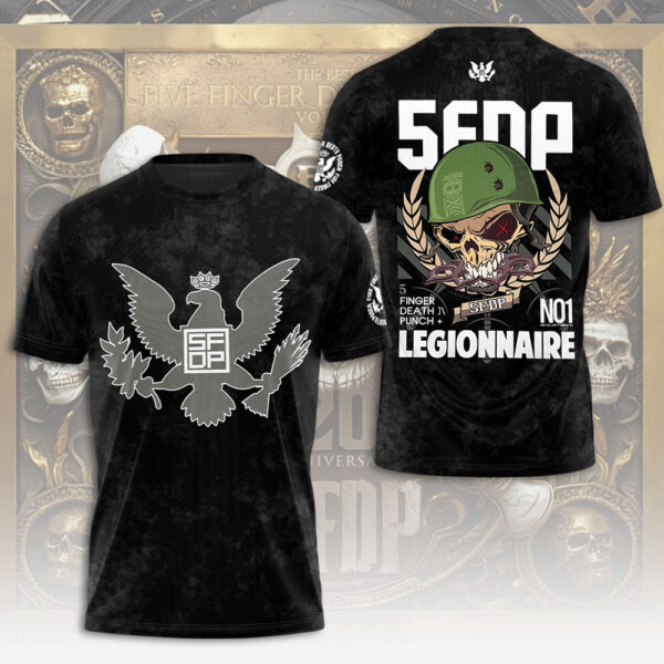 Five Finger Death Punch 3D Apparel - GNE 3658