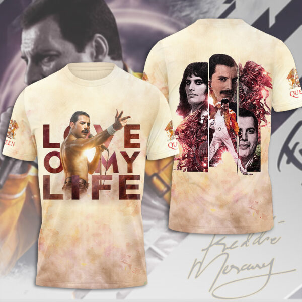 Freddie Mercury 3D Apparel - MAITM 11599