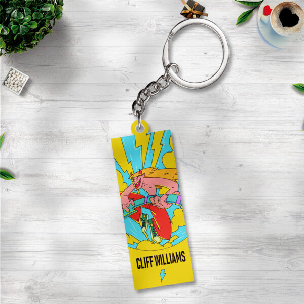 Rock Music Custom Shape 2-sided Keychain - GNE NEW391.5
