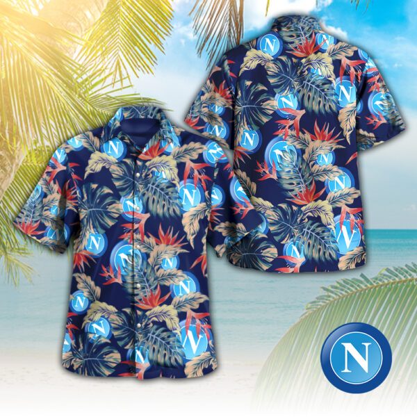 S.S.C. Napoli 3D Hawaiian Shirt - GNE NEW395