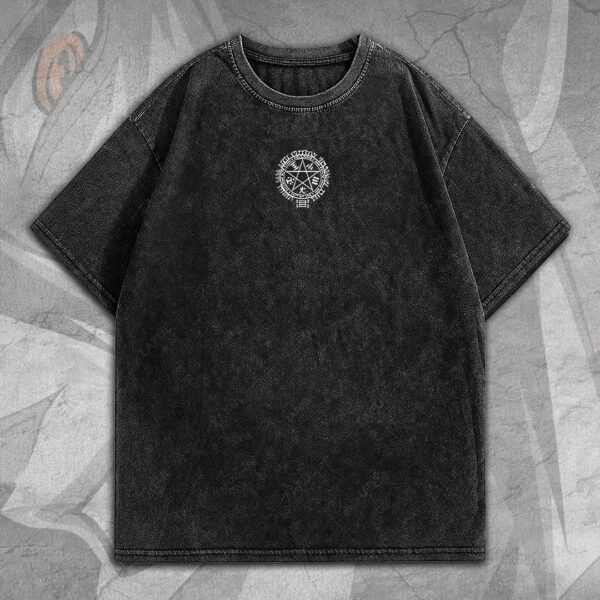 Hellsing 2D Acid Washed Cotton Shirt - MEDIA 006
