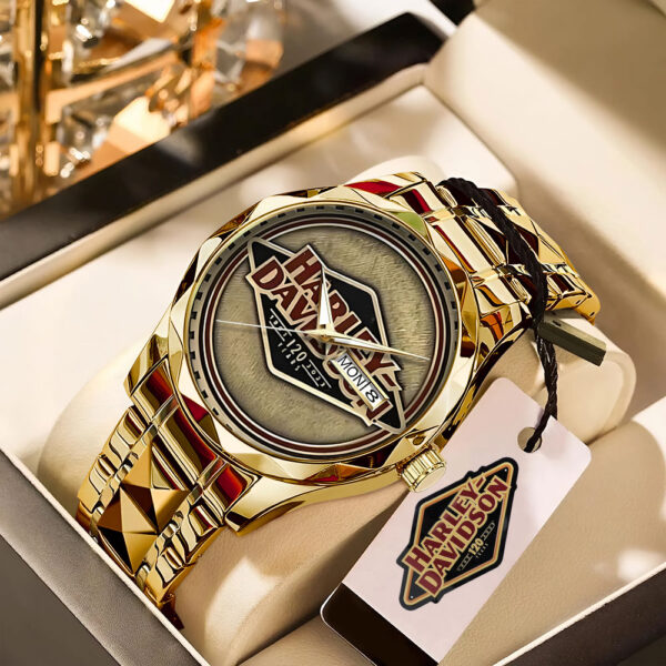 Harley Davidson Alloy Luxury Quartz Watch - TANTN 13933