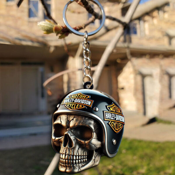 Harley Davidson Custom Shape 1-sided Keychain - MAITM 11665