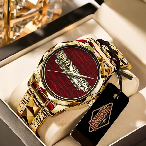Harley Davidson Alloy Luxury Quartz Watch - TANTN 13776