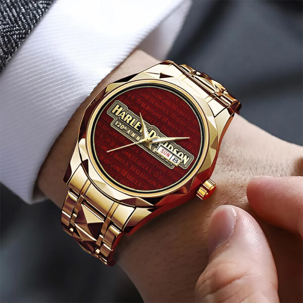 Harley Davidson Alloy Luxury Quartz Watch - TANTN 13776