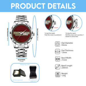 Harley Davidson Alloy Luxury Quartz Watch - TANTN 13776