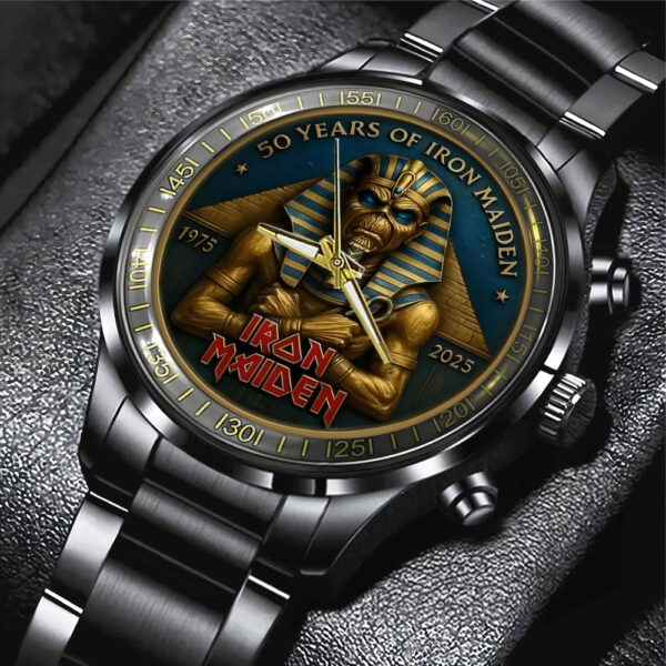 IRMA Black Stainless Steel Watch - MAITM 11542