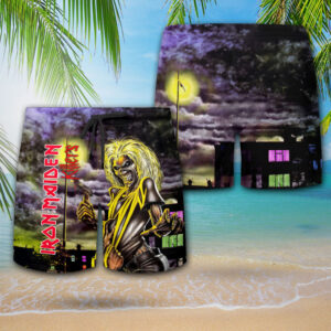 IRMA 3D Hawaiian Shirt Shorts - HOATT 11016