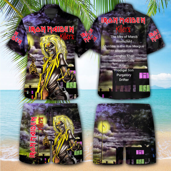 IRMA 3D Hawaiian Shirt Shorts - HOATT 11016
