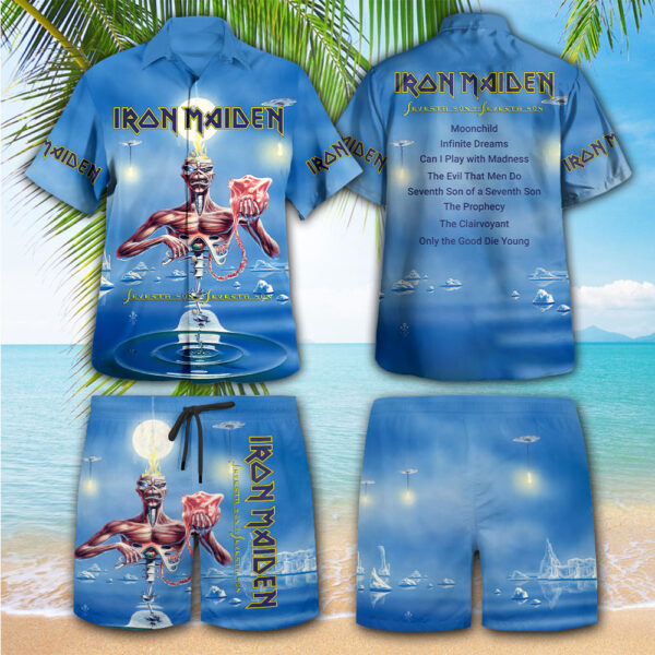 IRMA 3D Hawaiian Shirt Shorts - HOATT 11008
