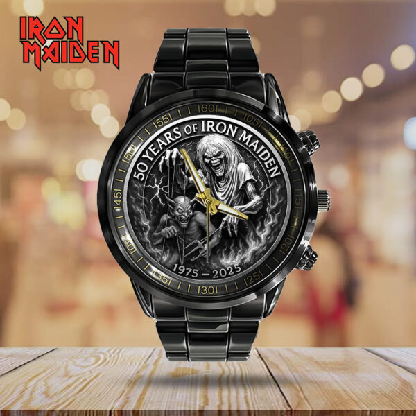 IRMA Black Stainless Steel Watch - TANTN 13500