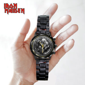 IRMA Black Stainless Steel Watch - TANTN 13500